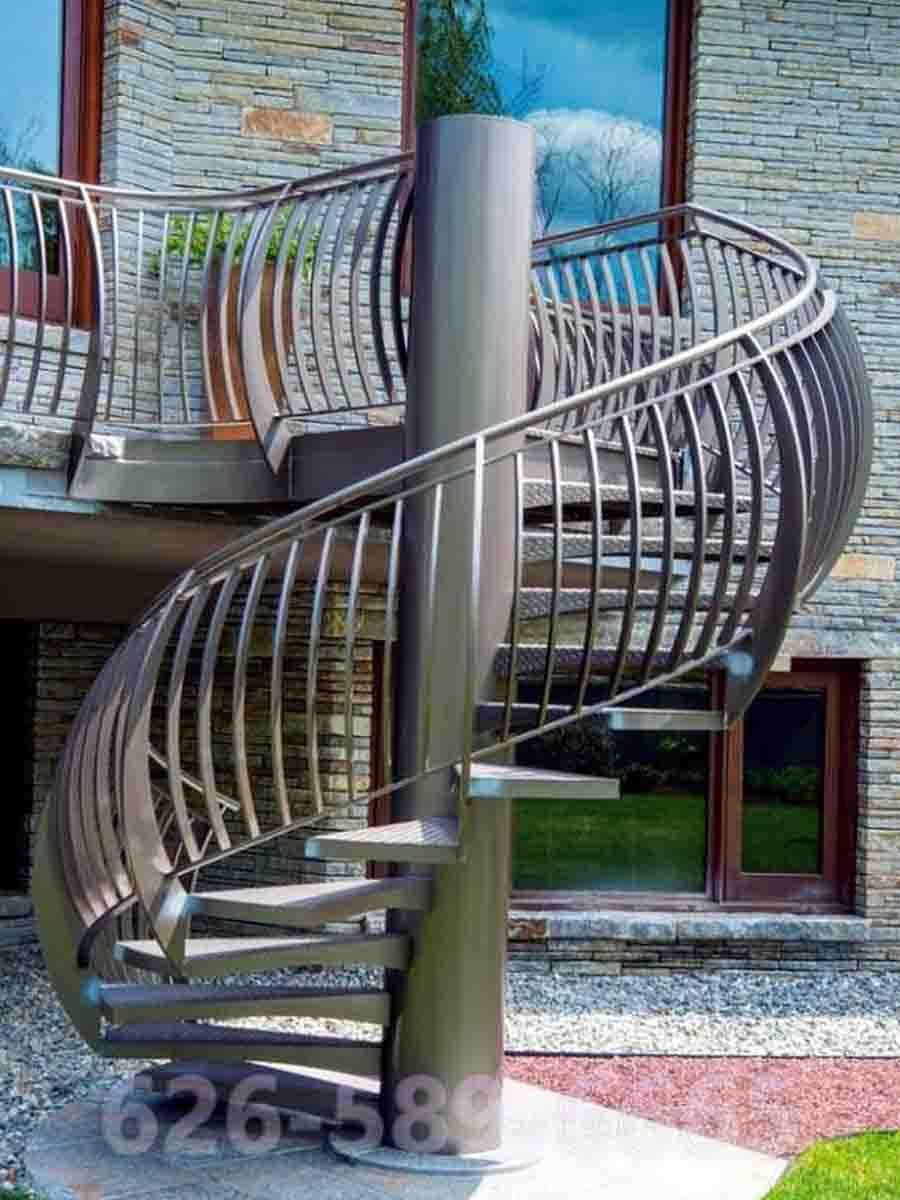 室外铁楼梯扶梯WTO-0002